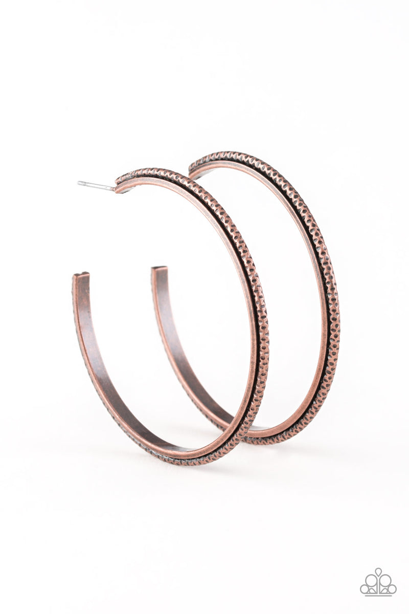 five-dollar-jewelry-girl-gang-copper-earrings-paparazzi-accessories