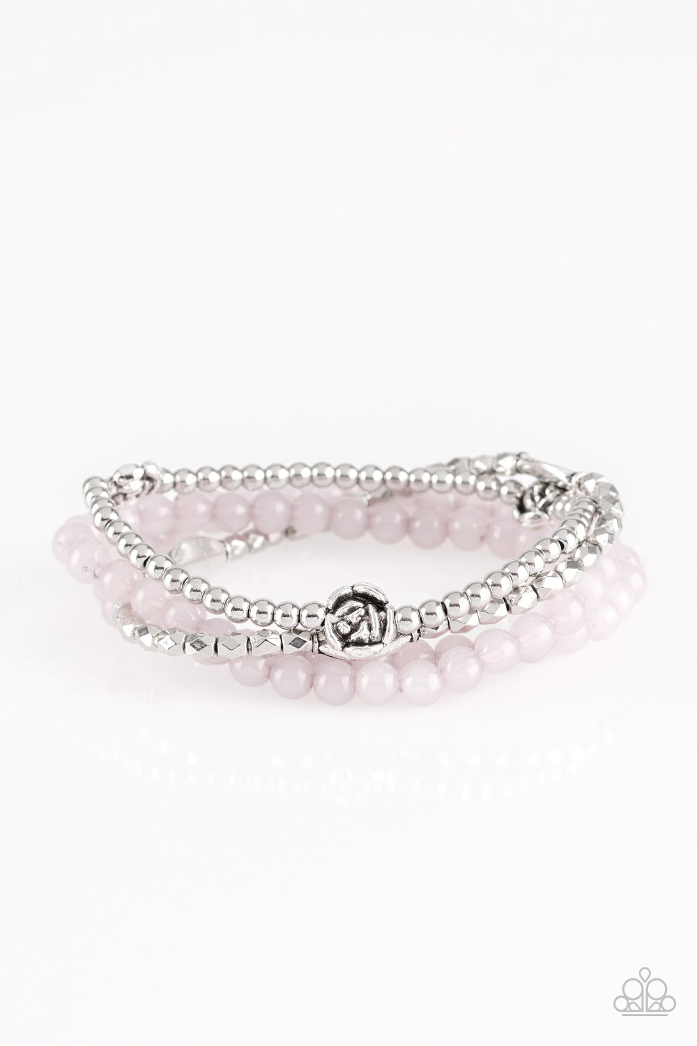 five-dollar-jewelry-blooming-buttercups-silver-bracelet-paparazzi-accessories