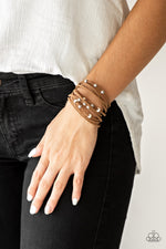 Colorfully Coachella - White Bracelet - Paparazzi Accessories