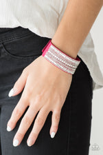 Rebel Radiance - Pink Bracelet - Paparazzi Accessories
