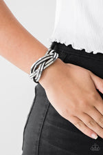 Looking For Trouble - Black Bracelet - Paparazzi Accessories