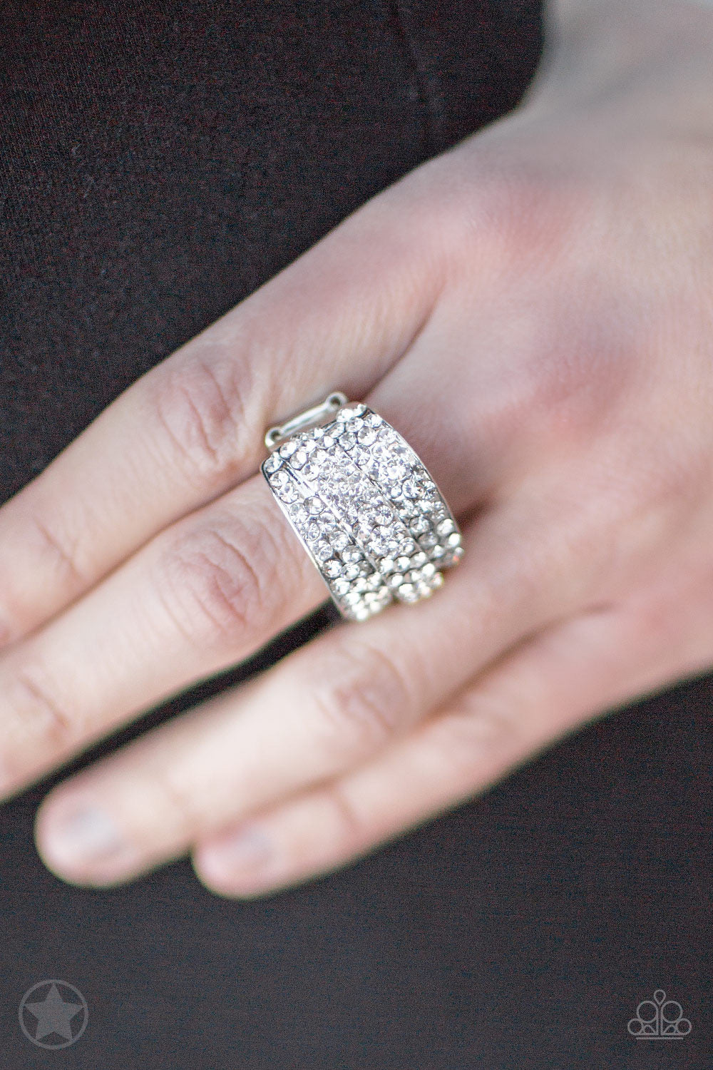 The Millionaires Club - White Ring - Paparazzi Accessories