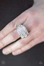 The Millionaires Club - White Ring - Paparazzi Accessories