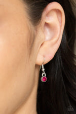 Money Mood - Pink Necklace - Paparazzi Accessories