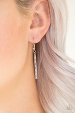 Triple Shimmer - White Necklace - Paparazzi Accessories