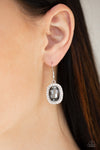 The Modern Monroe - Silver Earrings - Paparazzi Accessories