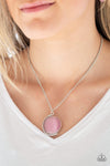 Luminous Lagoon - Pink Necklace - Paparazzi Accessories