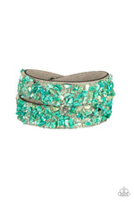 five-dollar-jewelry-crush-to-conclusions-green-bracelet-paparazzi-accessories