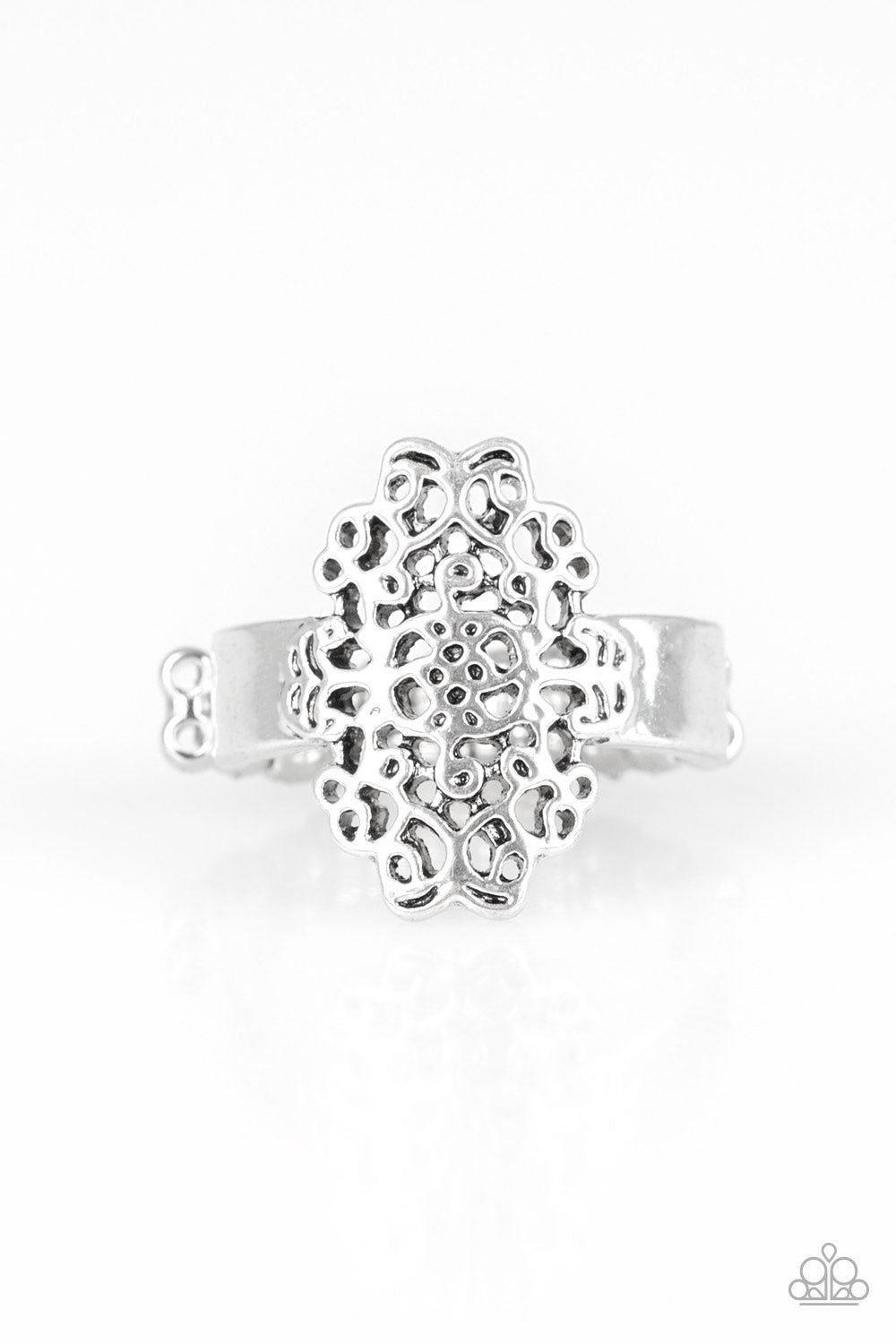 five-dollar-jewelry-full-of-haute-air-silver-ring-paparazzi-accessories