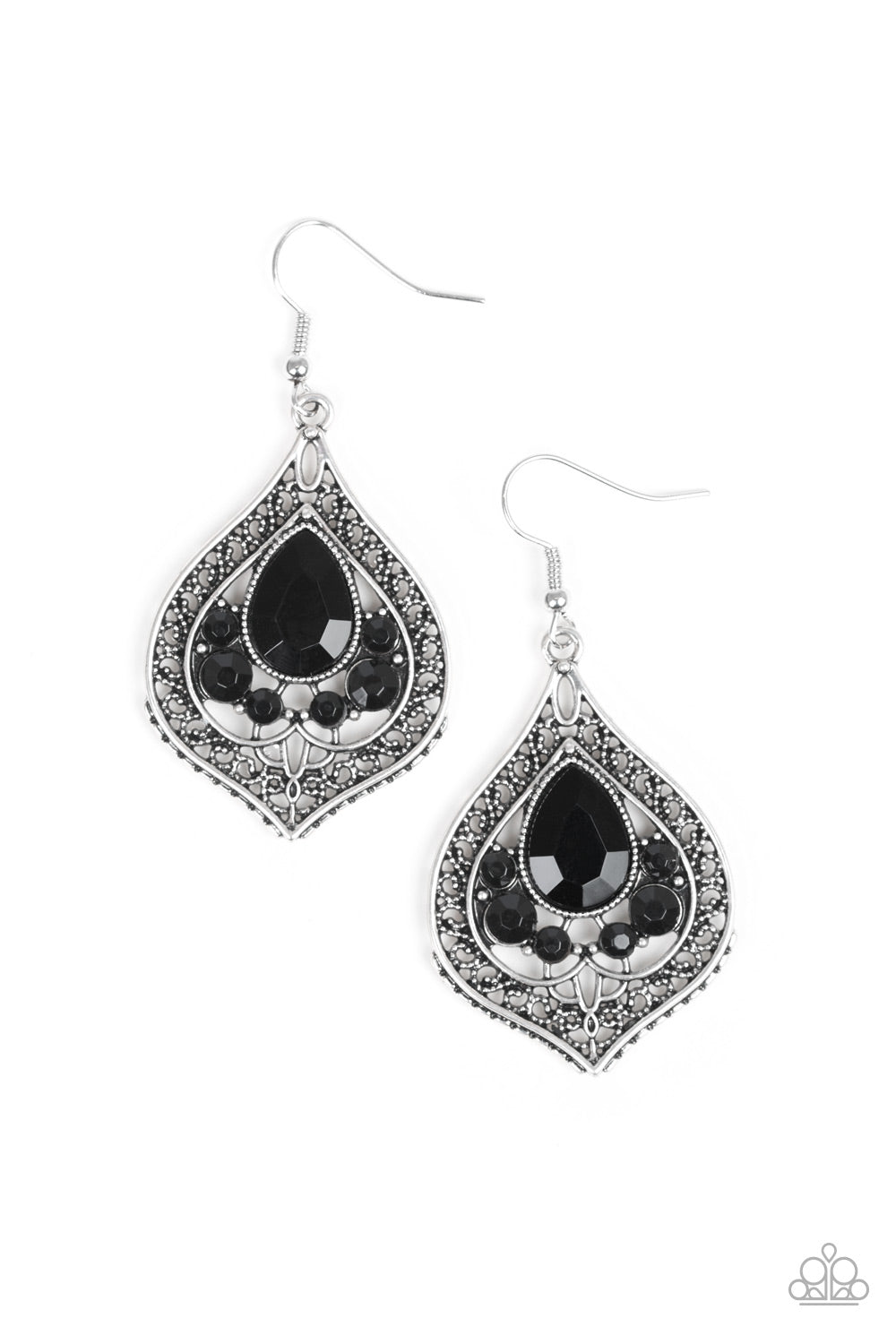 five-dollar-jewelry-malibu-mama-black-earrings-paparazzi-accessories