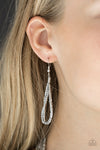 Knotted Knockout - Silver Necklace - Paparazzi Accessories