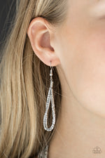 Knotted Knockout - Silver Necklace - Paparazzi Accessories