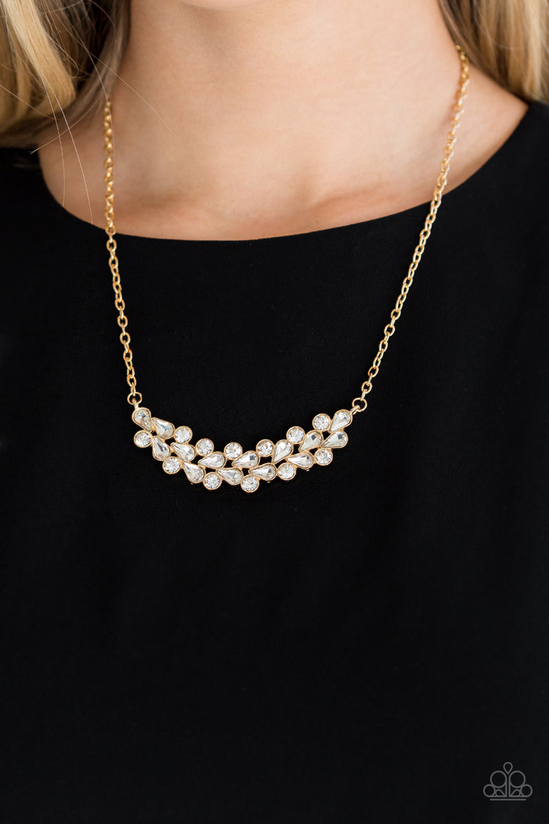 Special Treatment - Gold Necklace - Paparazzi Accessories