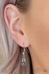 Promise The Moon - Silver Necklace - Paparazzi Accessories