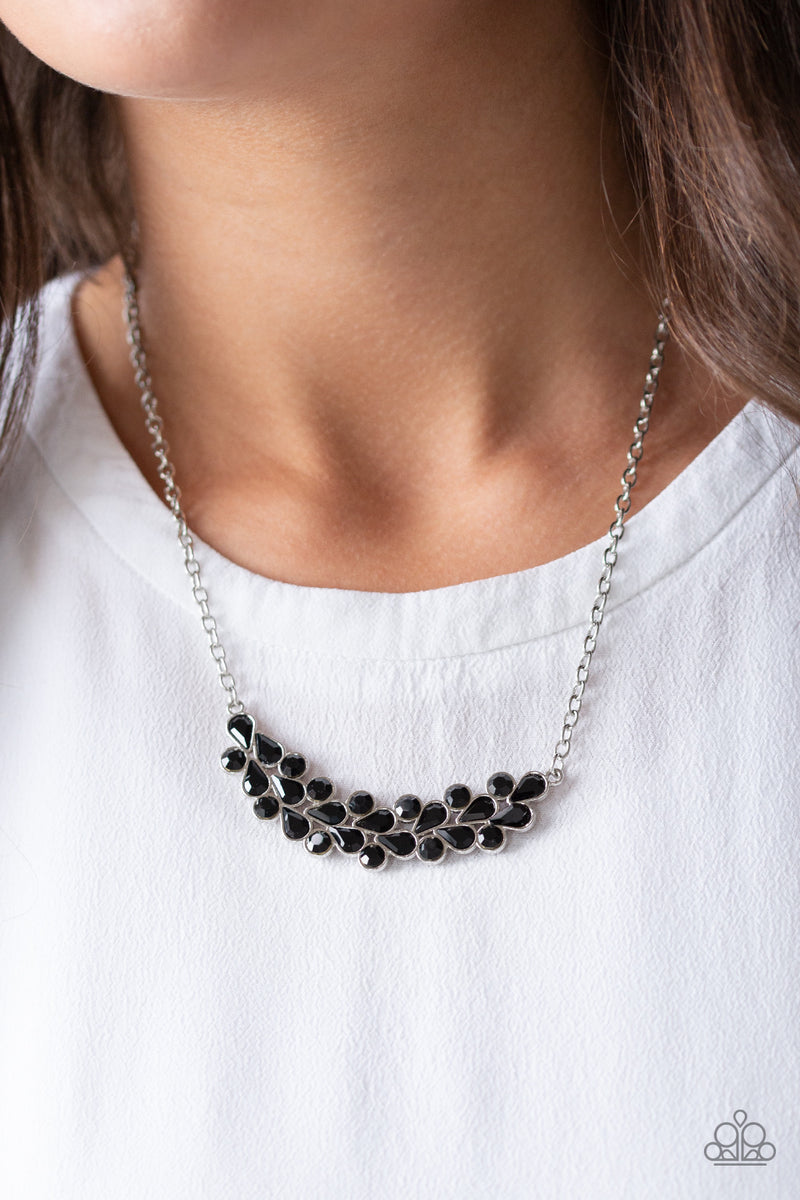 Special Treatment - Black Necklace - Paparazzi Accessories