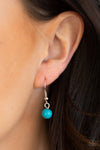 Your SUNDAES Best - Blue Necklace - Paparazzi Accessories