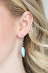 Beaded Boardwalk - Blue Necklace - Paparazzi Accessories