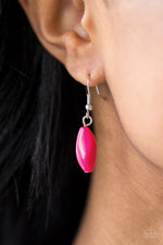 Beaded Boardwalk - Pink Necklace - Paparazzi Accessories