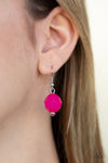 Dine and Dash - Pink Necklace - Paparazzi Accessories