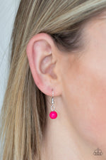So Solar - Pink Necklace - Paparazzi Accessories