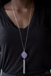 Malibu Mandala - Purple Necklace - Paparazzi Accessories