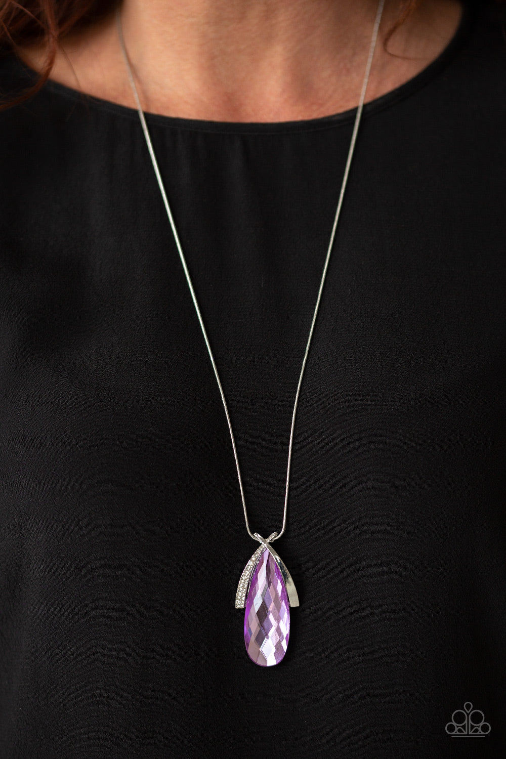 Stellar Sophistication - Purple Necklace - Paparazzi Accessories