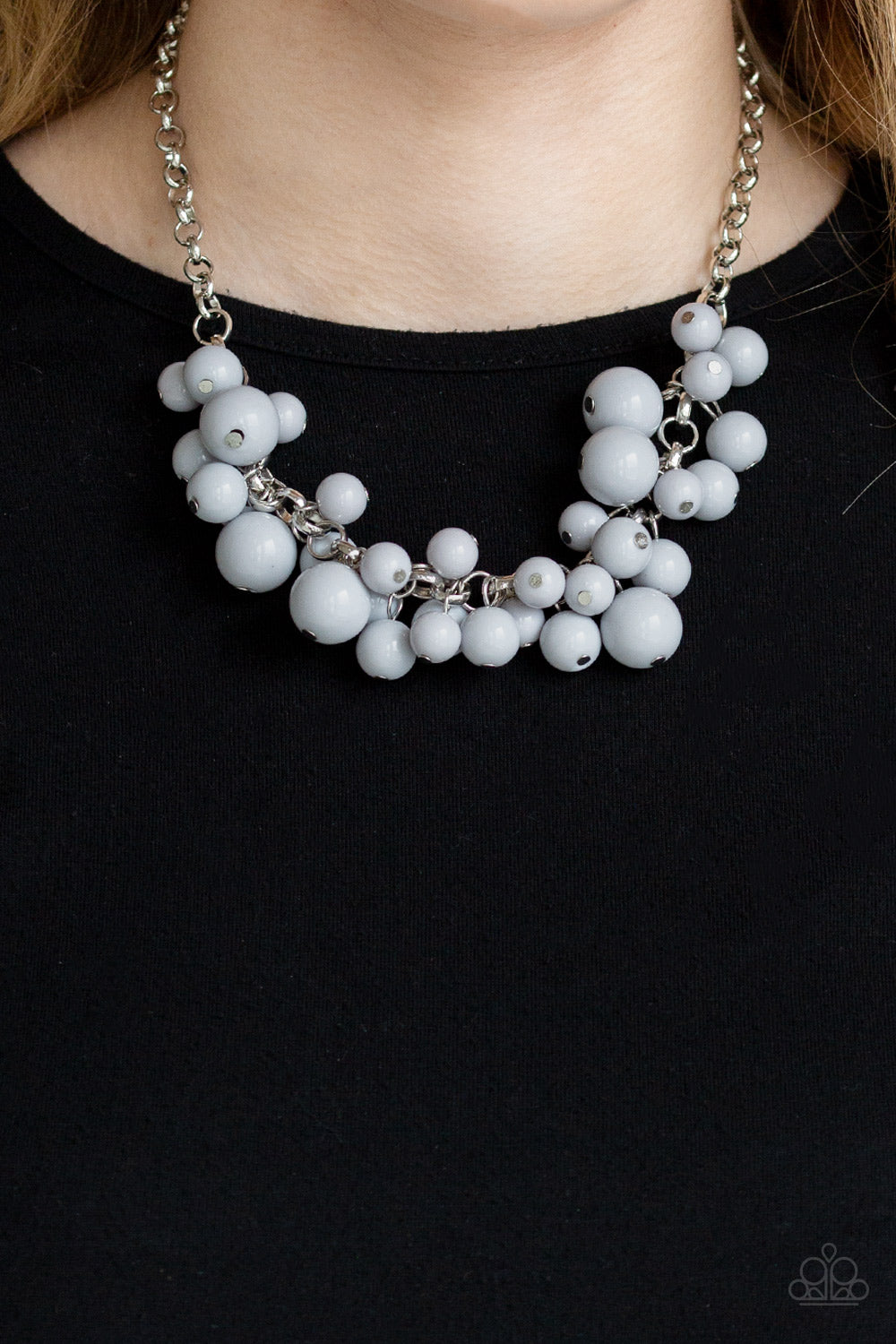 Walk This BROADWAY - Silver Necklace - Paparazzi Accessories