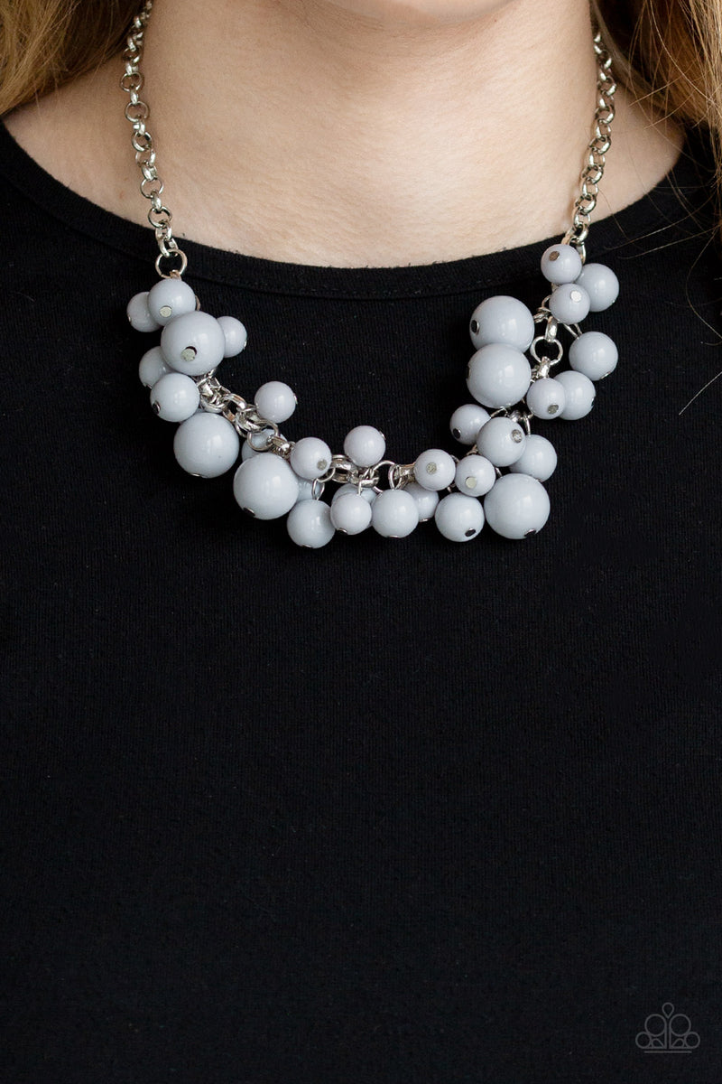 Walk This BROADWAY - Silver Necklace - Paparazzi Accessories