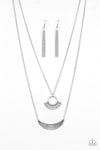five-dollar-jewelry-tribal-trek-silver-necklace-paparazzi-accessories