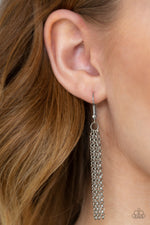 Tribal Trek - Silver Necklace - Paparazzi Accessories