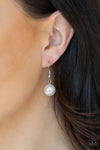 5th Avenue Fleek - White Necklace - Paparazzi Accessories