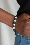 Sensei Sensation - White Bracelet - Paparazzi Accessories