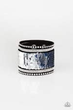 MERMAIDS Have More Fun - Blue Bracelet - Paparazzi Accessories