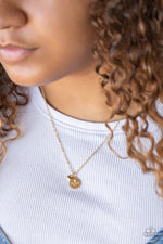 Worlds Best Mom - Gold Necklace - Paparazzi Accessories