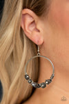 Legendary Luminescence - Silver Earrings - Paparazzi Accessories