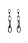 five-dollar-jewelry-street-spunk-black-post earrings-paparazzi-accessories