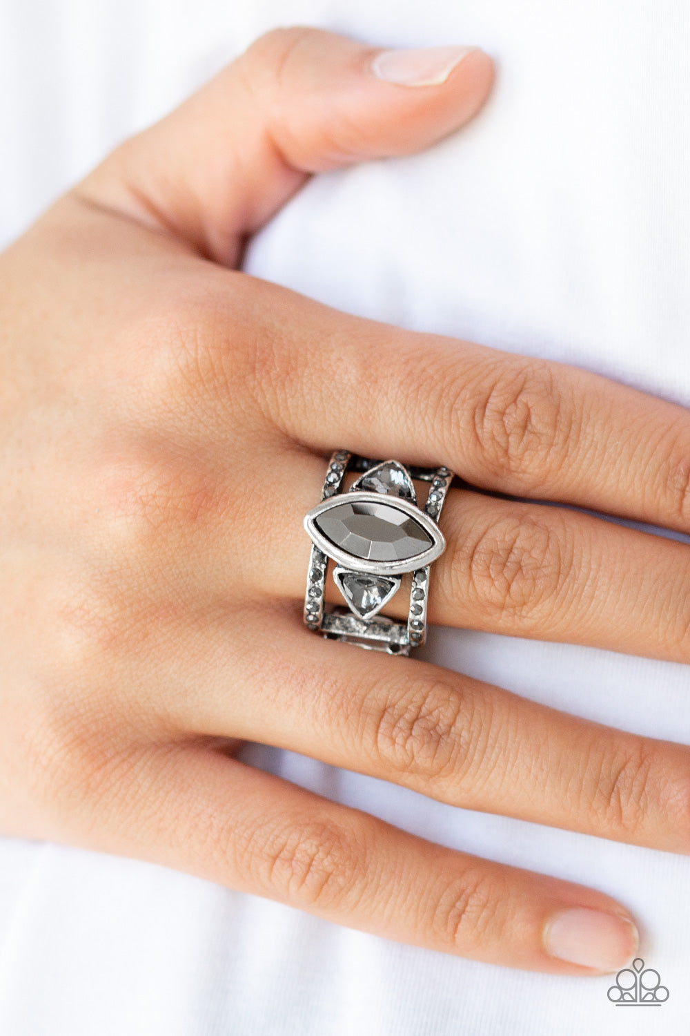 Major Majestic - Silver Ring - Paparazzi Accessories