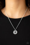 Palm Tree Paradise - Silver Necklace - Paparazzi Accessories