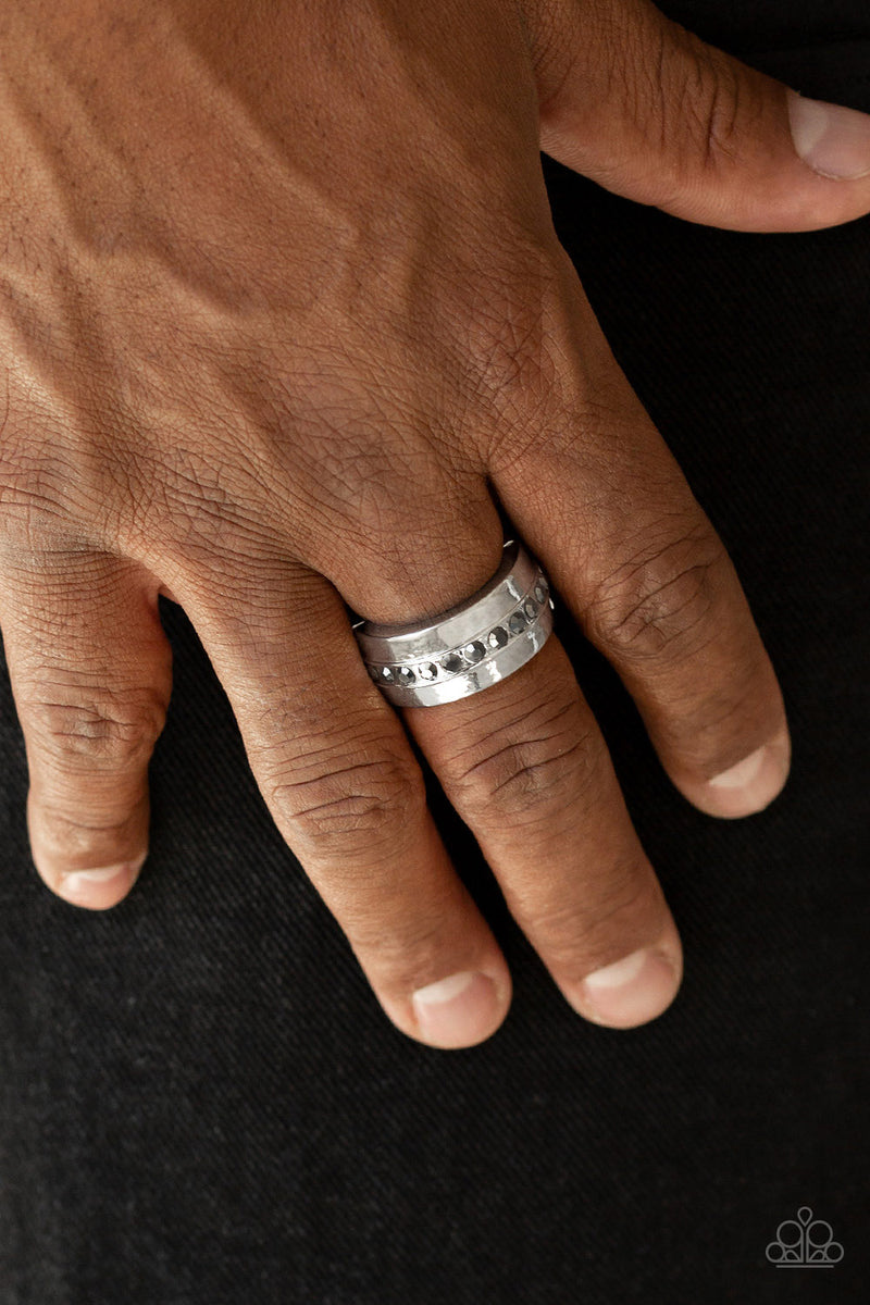 Reigning Champ - Silver Ring - Paparazzi Accessories