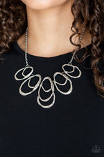 Terra Storm - Silver Necklace - Paparazzi Accessories