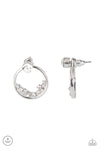 five-dollar-jewelry-rich-blitz-white-post earrings-paparazzi-accessories