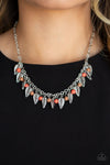 Boldly Airborne - Multi Necklace - Paparazzi Accessories