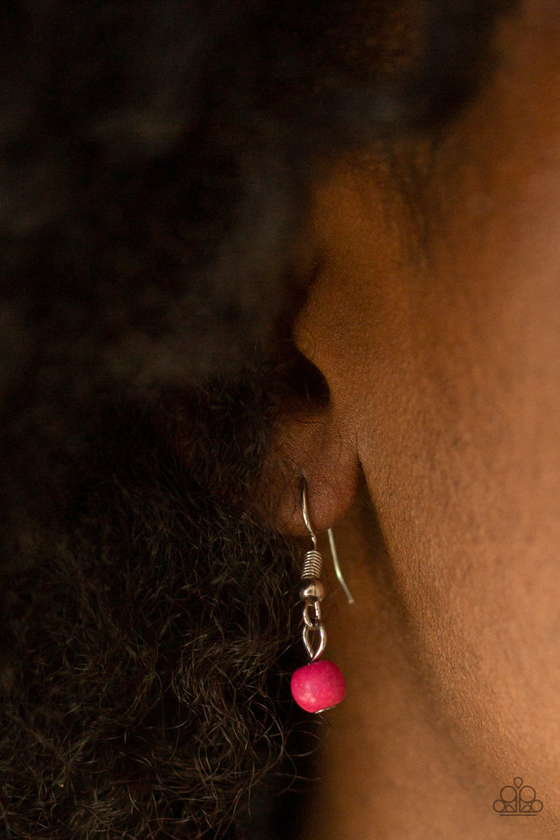 The Pony Express - Pink Necklace - Paparazzi Accessories