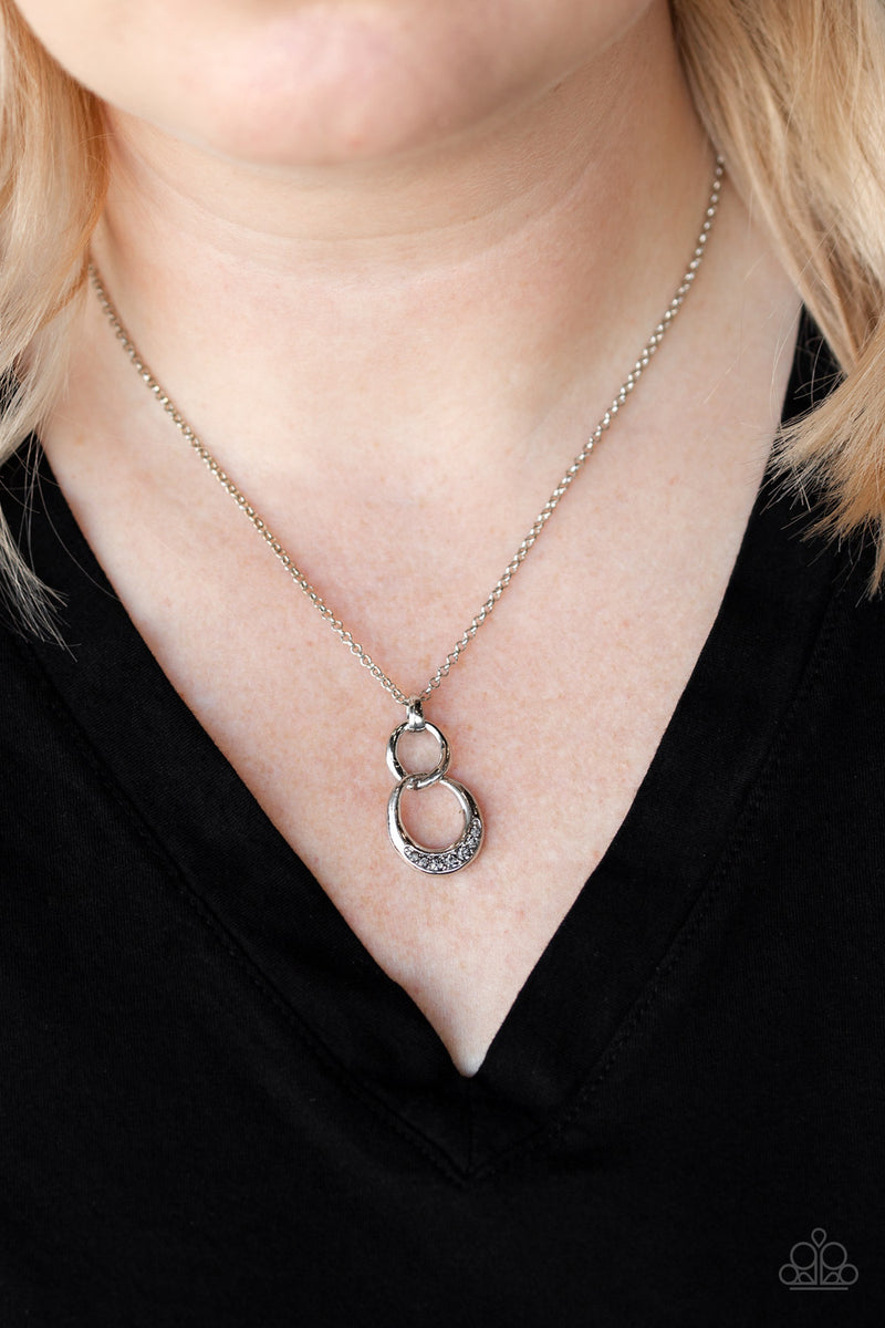 Rockefeller Royal - Silver Necklace - Paparazzi Accessories