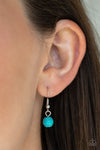 Desert Hustle - Blue Necklace - Paparazzi Accessories
