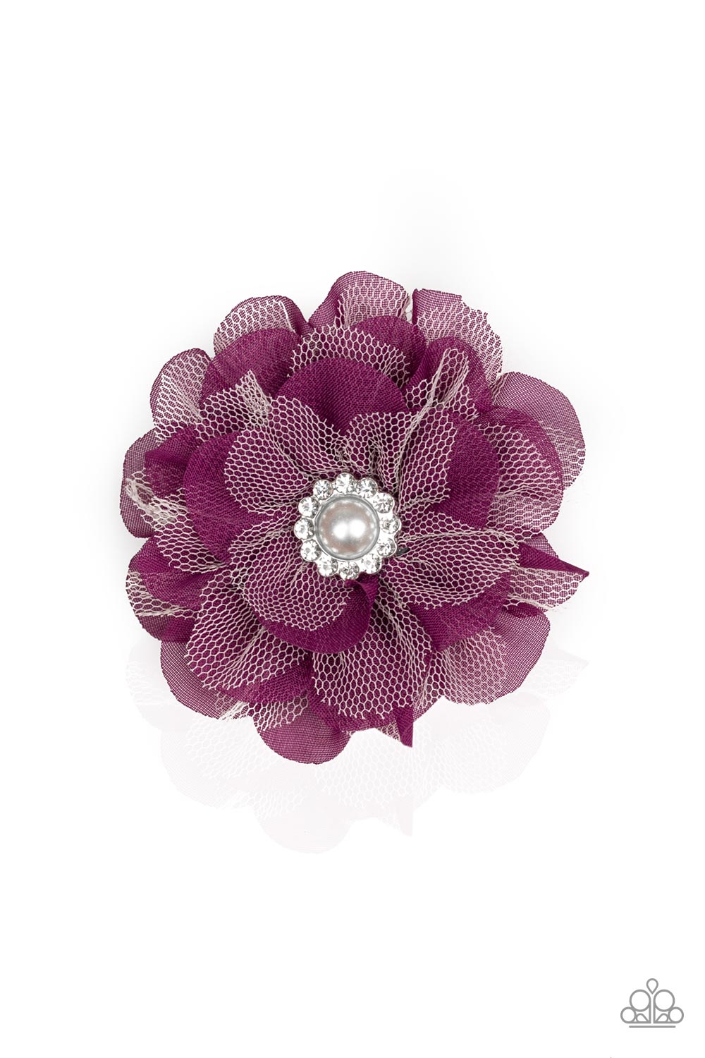 Bayou Blooms - Purple Hair Clip - Paparazzi Accessories