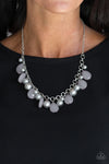 Pacific Posh - Silver Necklace - Paparazzi Accessories