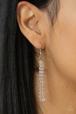 Pull Some HEART-strings - White Necklace - Paparazzi Accessories