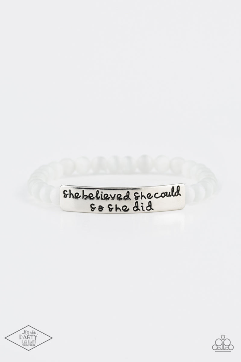 five-dollar-jewelry-so-she-did-white-bracelet-paparazzi-accessories