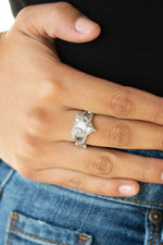 Romantic Reverie - White Ring - Paparazzi Accessories